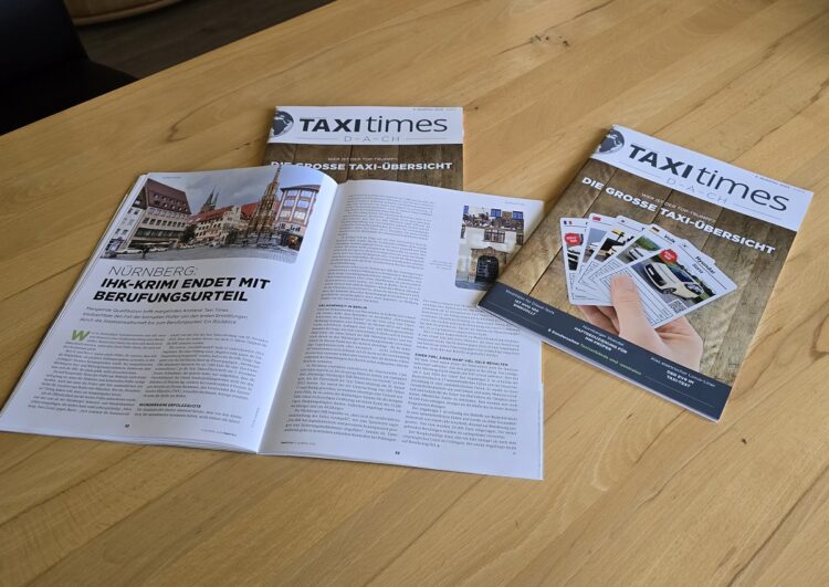 Neue Taxi-Times-Ausgabe erschienen: Eine Taxi-Übersicht in Quartett-Form