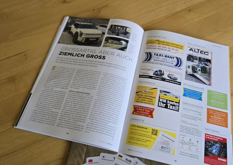 Neue Taxi-Times-Ausgabe erschienen: Eine Taxi-Übersicht in Quartett-Form