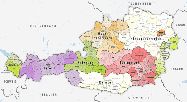 Österreichs Taxitarife, Teil 1: Eher Schweizer Käse als Flickenteppich