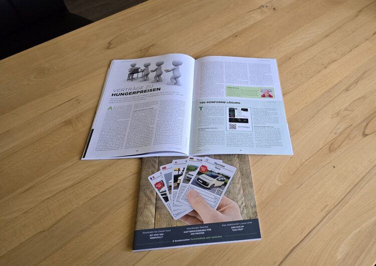 Neue Taxi-Times-Ausgabe erschienen: Eine Taxi-Übersicht in Quartett-Form