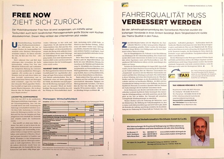 Der peinliche Hauptbahnhof – Taxi Times München erschienen