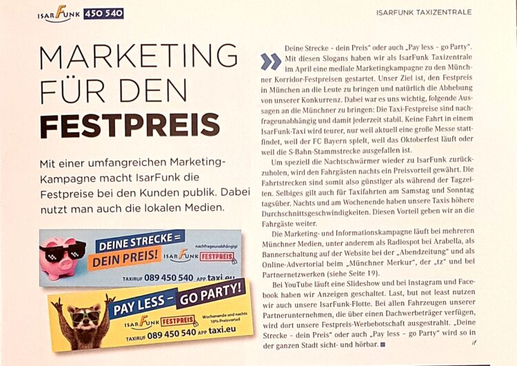 Der peinliche Hauptbahnhof – Taxi Times München erschienen