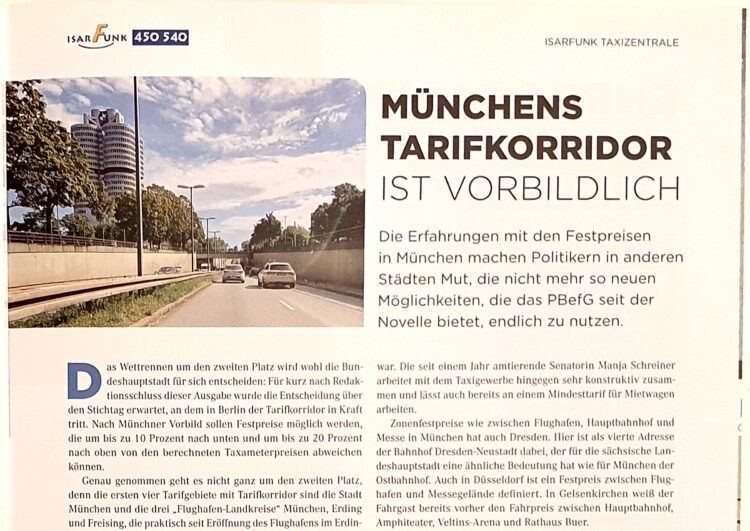 Der peinliche Hauptbahnhof – Taxi Times München erschienen