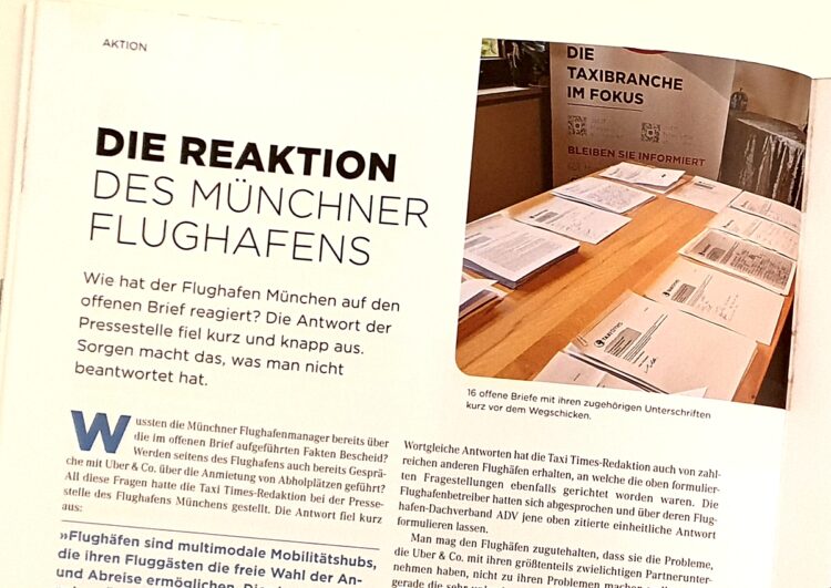 Der peinliche Hauptbahnhof – Taxi Times München erschienen