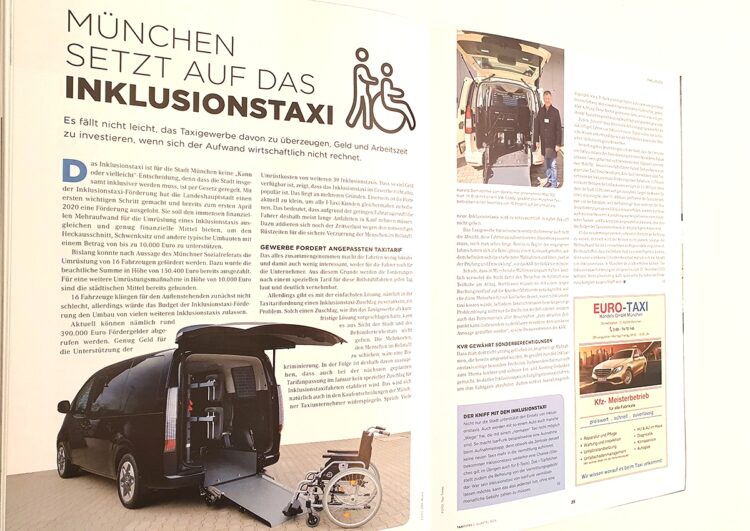 Der peinliche Hauptbahnhof – Taxi Times München erschienen