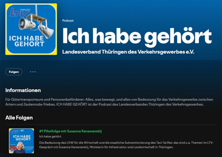 Podcasts werden beliebter – LTV startet Interviewreihe „Ich habe gehört“