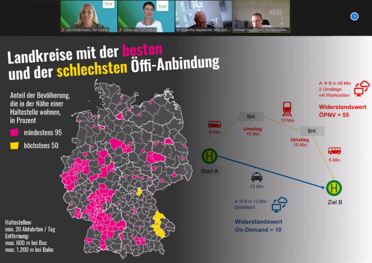 … jetzt geht´s ab – ÖPNV-Taxi in aller Munde