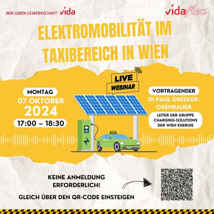 Elektromobilität im Taxibereich Wien
