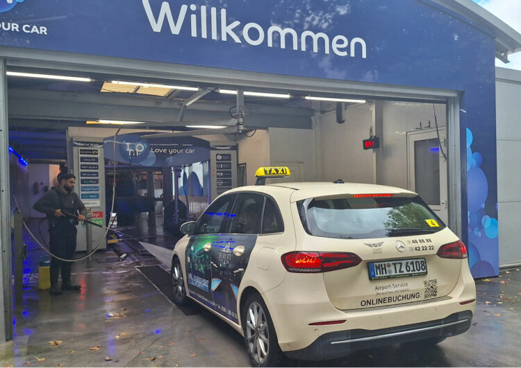 Taxis are Welcome – Das Taxi mit Rabatt waschen