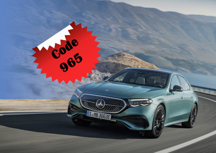 Mercedes E-Klasse: Taxi-Comeback durch die Hintertür