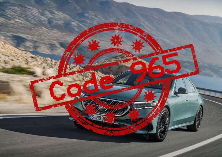 Mercedes E-Klasse: Taxi-Comeback durch die Hintertür