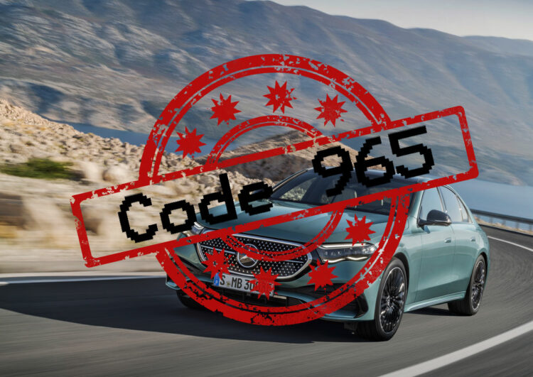 Mercedes E-Klasse: Taxi-Comeback durch die Hintertür