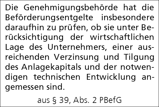 Taxitarife: Ist die Zuständigkeit der Städte und Kreise noch zeitgemäß?