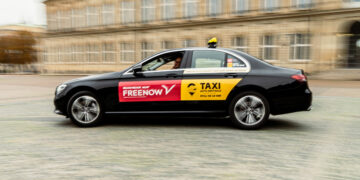 Free Now vermittelt ab sofort über die Stuttgarter Taxizentrale