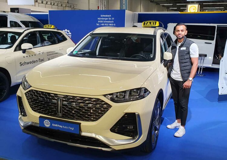 Taximesse und die Autos: VW ist der neue Primus