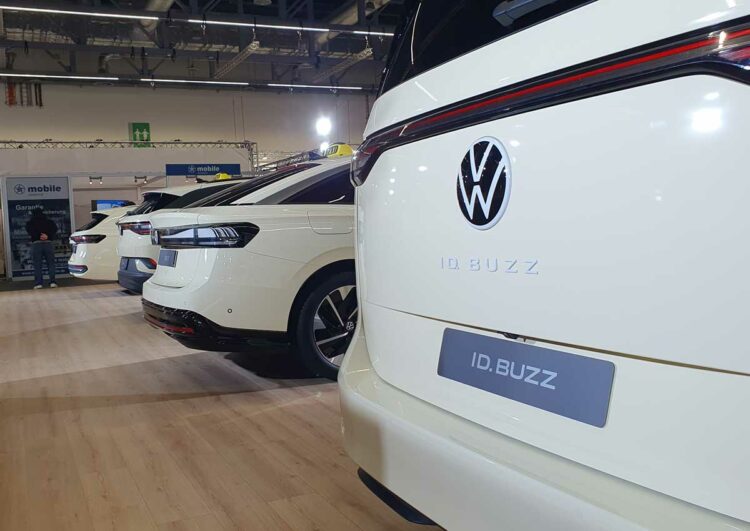 Taximesse und die Autos: VW ist der neue Primus