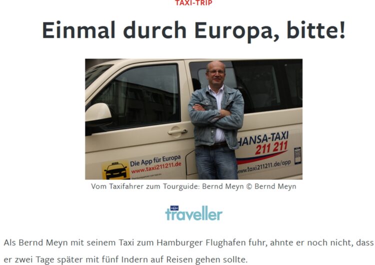Was ein baumelnder Telefonhörer und eine Taxifahrt durch halb Europa mit guter PR zu tun haben