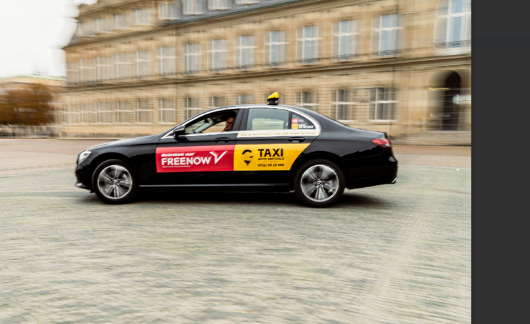 Free Now vermittelt ab sofort über die Stuttgarter Taxizentrale