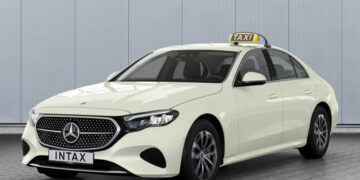 Neue Taxi-Folierung vereint Hellelfenbein mit PPF