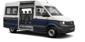 Volkswagen Crafter Kombi mit Rollstuhlumbau beim Händler bestellbar