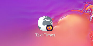 Taxi Times auf dem Homescreen des Smartphones