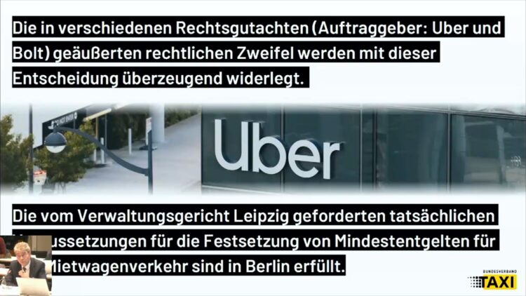 Berliner Mindestfahrpreise, Teil 2: Drei Juristen, zwei Meinungen