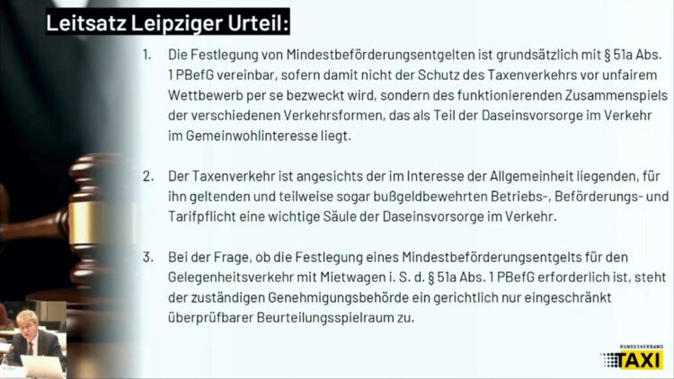 Berliner Mindestfahrpreise, Teil 2: Drei Juristen, zwei Meinungen