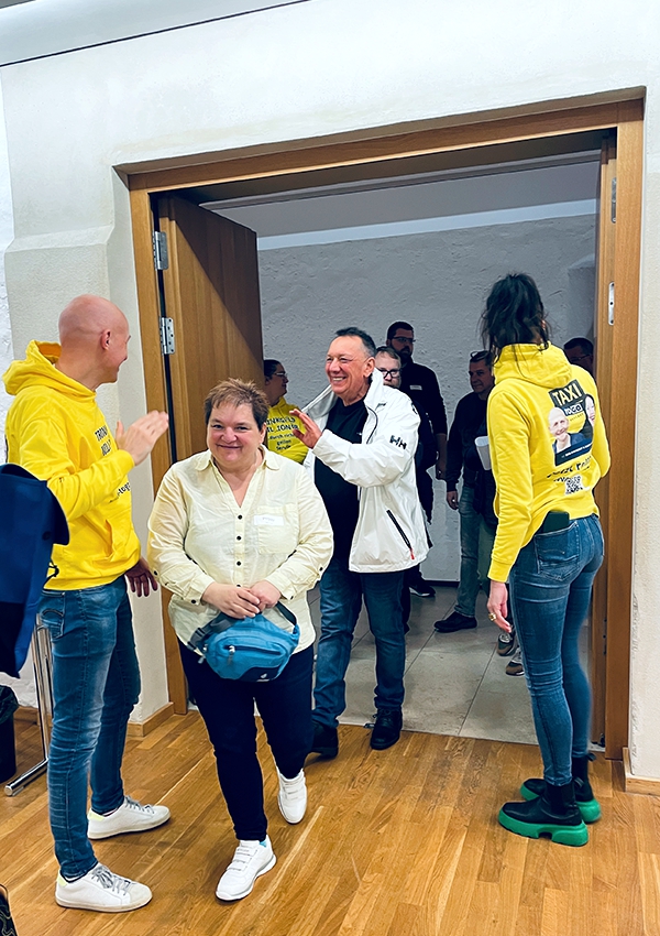 Taxi-Magie: einmal nicht im Betrieb arbeiten, sondern am Betrieb