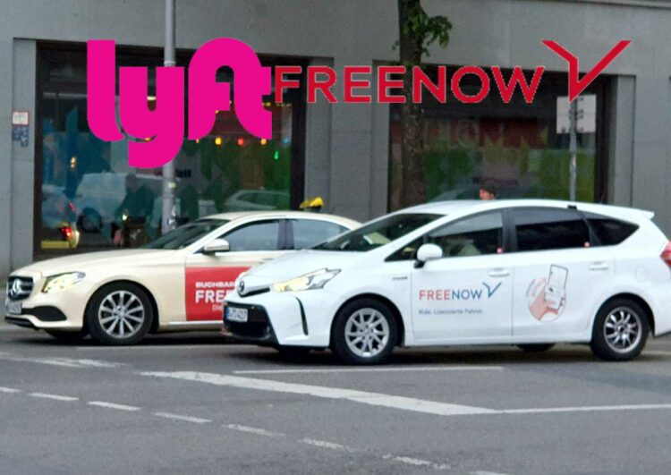 Free Now wird von US-Fahrdienst Lyft übernommen