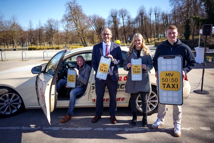 50/50-Taxi-Neuauflage in Mecklenburg-Vorpommern per App