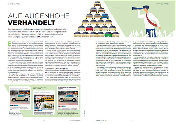 Neue Taxi Times DACH erschienen: Zusammenhalt ermöglicht Verhandeln auf Augenhöhe