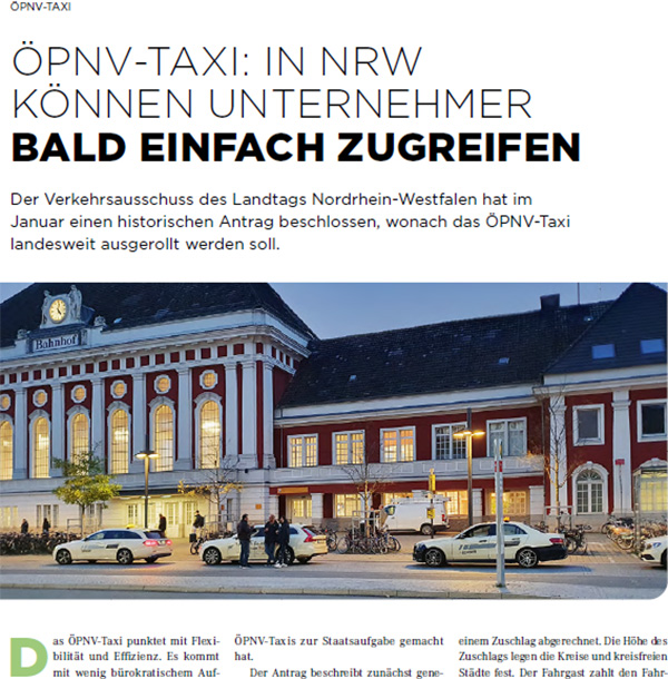 Neue Taxi Times DACH erschienen: Zusammenhalt ermöglicht Verhandeln auf Augenhöhe