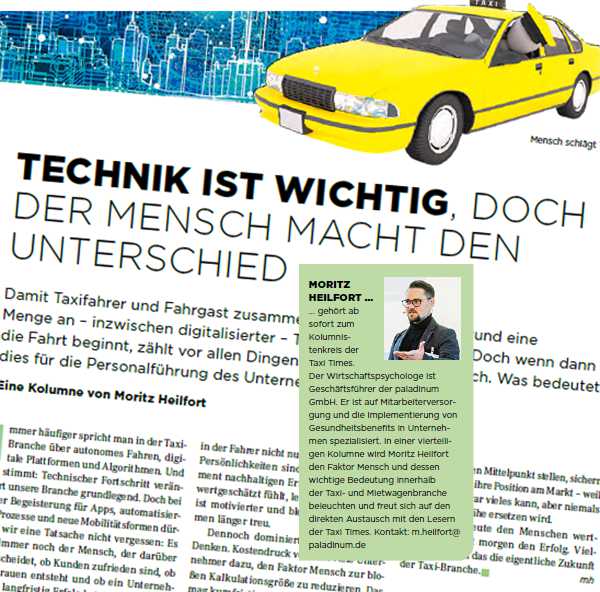 Neue Taxi Times DACH erschienen: Zusammenhalt ermöglicht Verhandeln auf Augenhöhe