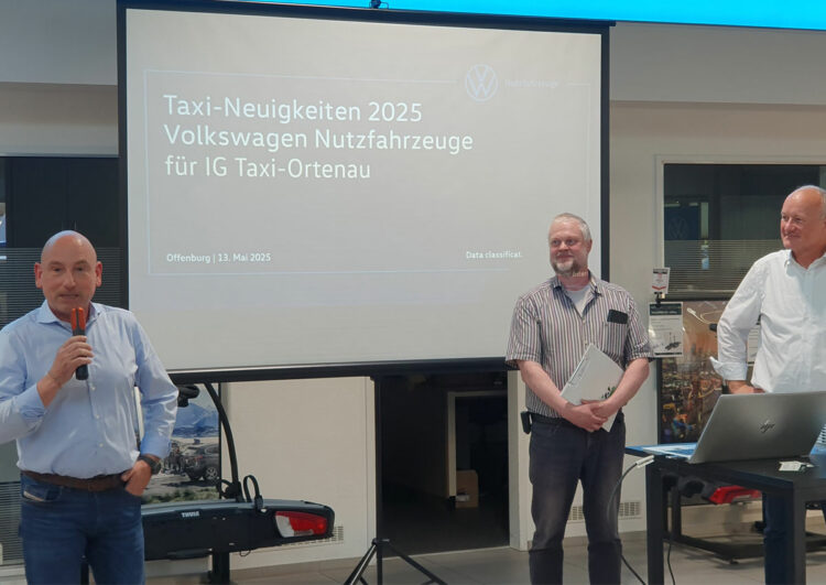 Volkswagen Neuigkeiten beim 11. VW-Taxi-Abend