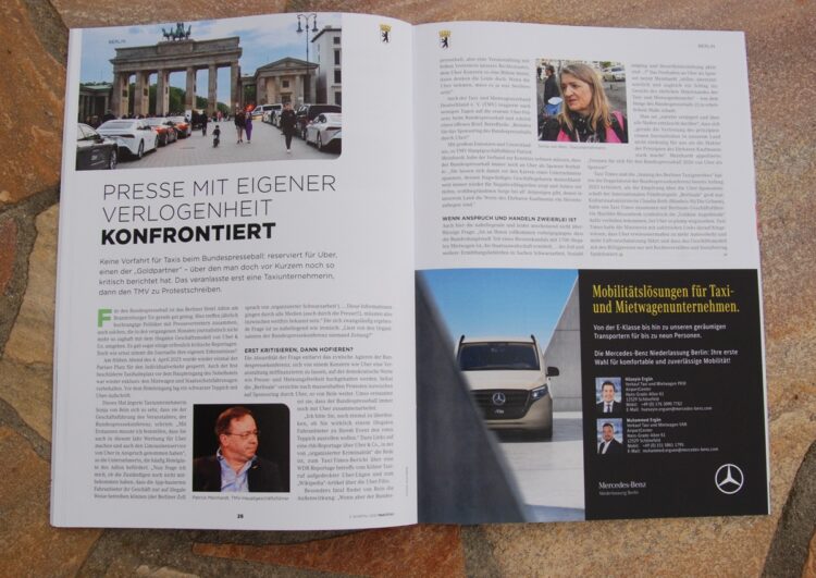 Überlebensstrategien für ein erfolgreiches Gewerbe – Taxi-Times-Printausgabe erschienen