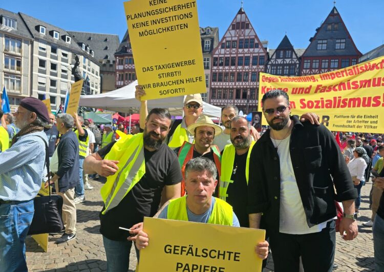 Es reicht: Immer mehr Taxler gehen auf die Straße