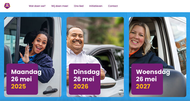 Gewaltige Geste: Niederlande feiern den Nationalen Tag der Taxifahrer