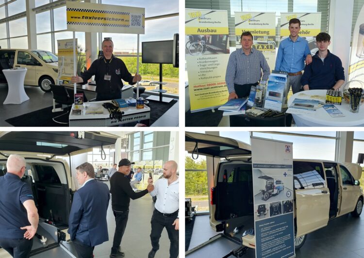 Mercedes mit Taxiumrüstung: „Wir sind wieder für Euch da.“