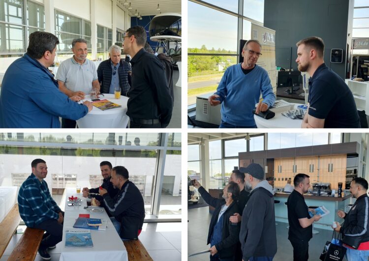 Mercedes mit Taxiumrüstung: „Wir sind wieder für Euch da.“