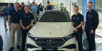 Mercedes mit Taxiumrüstung: „Wir sind wieder für Euch da.“