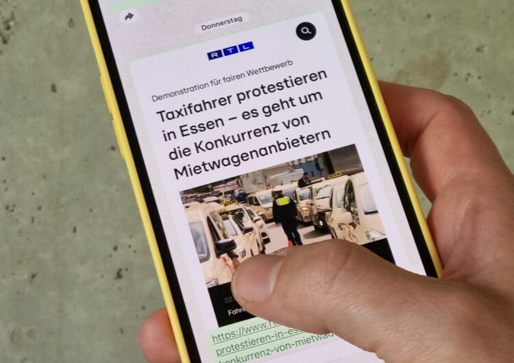 BVTM erweitert seine Kommunikation um einen „Taxi-Ticker“