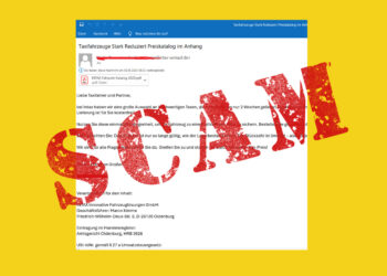 Intax wird zur Zielscheibe von Scammer