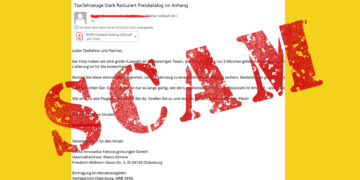 Intax wird zur Zielscheibe von Scammer