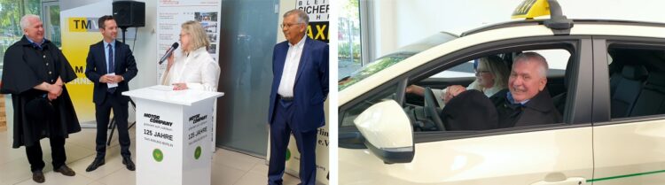 Prominenter Besuch beim 125-jährigen Jubiläum der Berliner Taxi-„Innung“