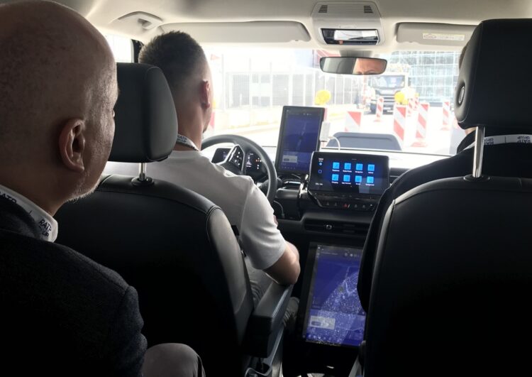 Probefahrt im autonomen Moia