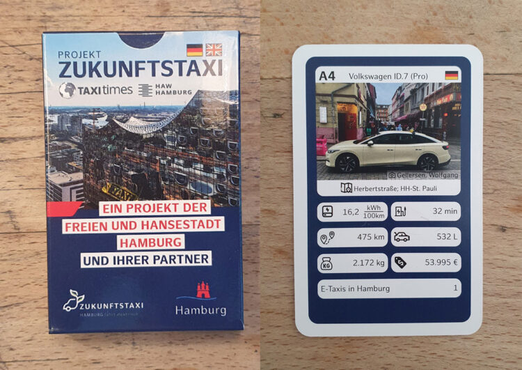 Spielerisch 32 E-Taxi-Modelle kennenlernen