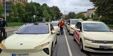 Taxireaktionen auf den Wortbruch des Münchner Oberbürgermeisters