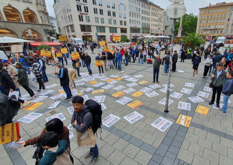 Taxireaktionen auf den Wortbruch des Münchner Oberbürgermeisters