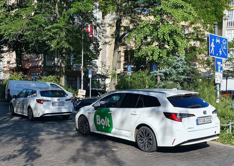 Taxi-Aktionstag in Berlin: direkte Aufklärung an Uber-Nutzer