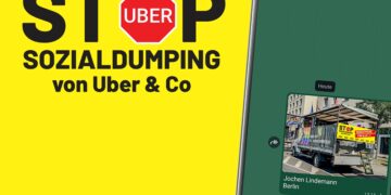 Nationaler Aktionstag TAXI: Wir sind Taxi-Demo